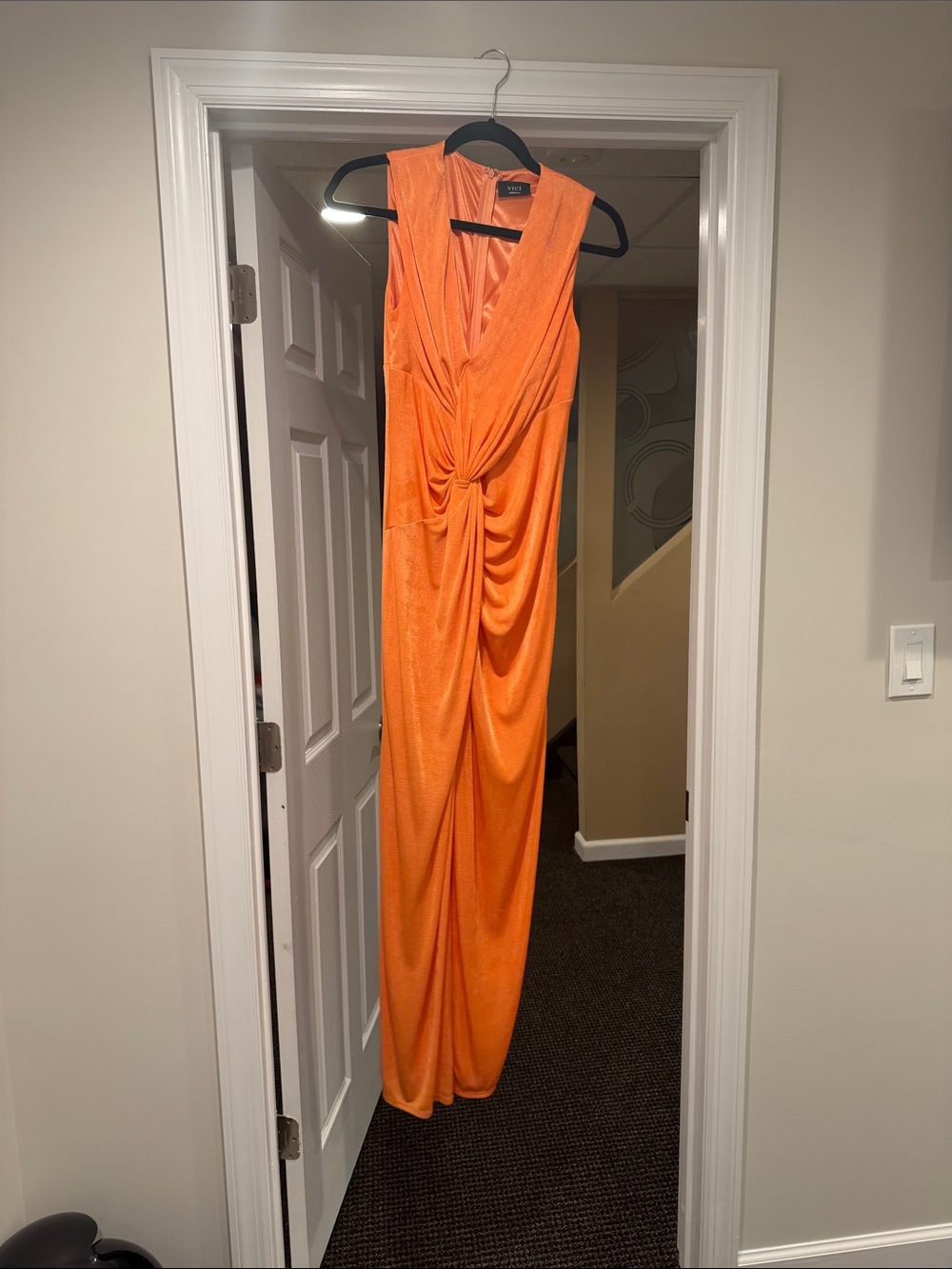 VICI orange gown